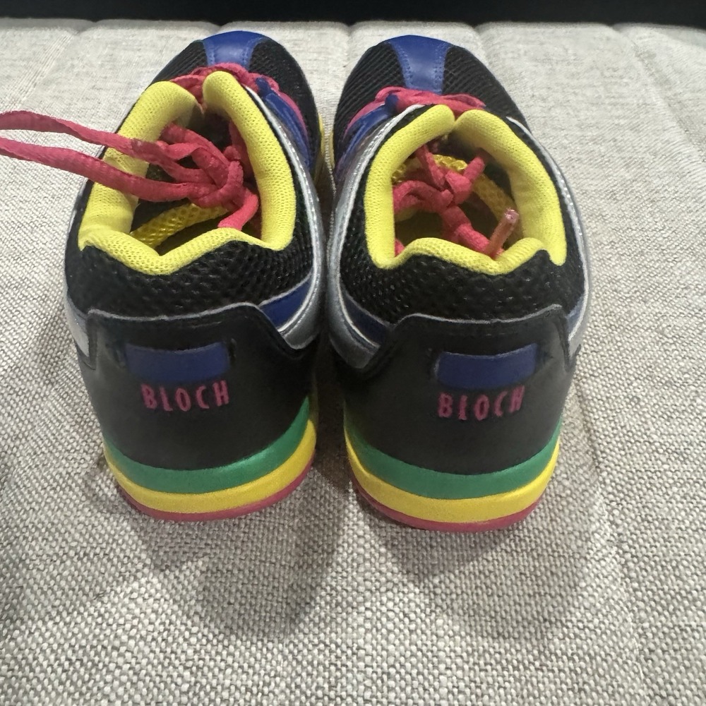 Bloch Zumba Dance Sneaker Womens Size 8.5 Colorful Bright - Picture 4 of 8